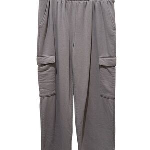 No Boundaries Women’s Pinkish Gray Straight Leg Sweatpants Pants